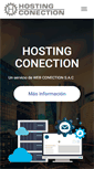 Mobile Screenshot of hostingconection.com